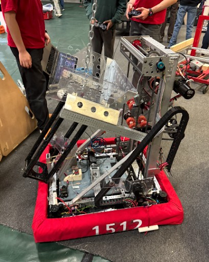 FRC Team 1512 robot, 10th grade